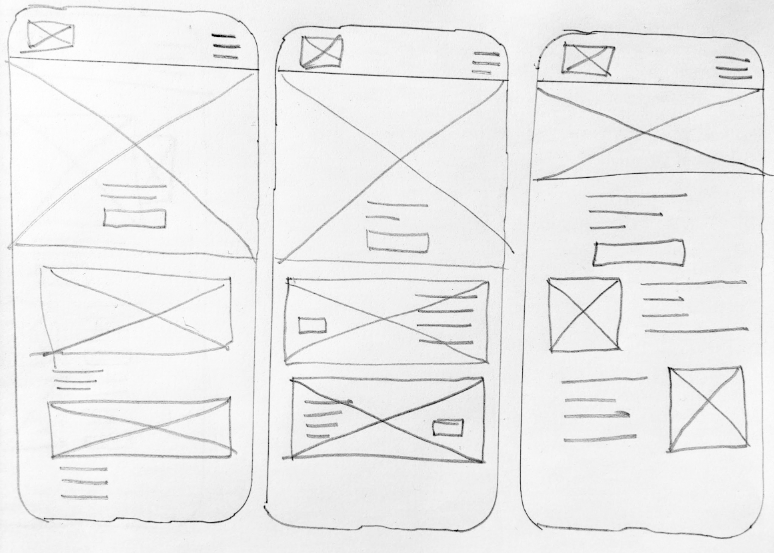 Esquemas en papel